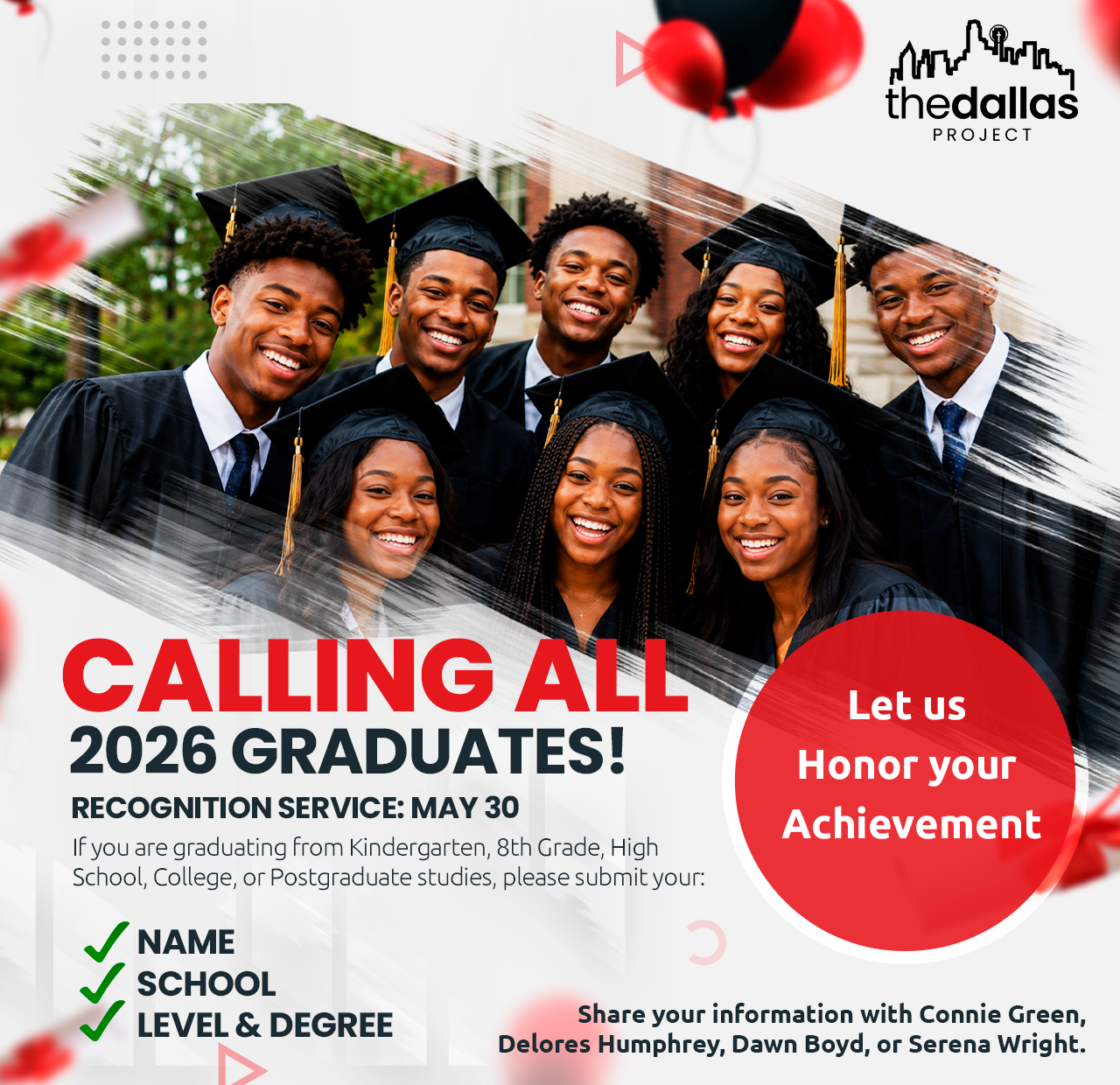 Calling All 2026 Graduates